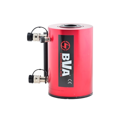 BVA Hydraulics Double Acting Hollow Hole Aluminum Cylinders HUDC5006